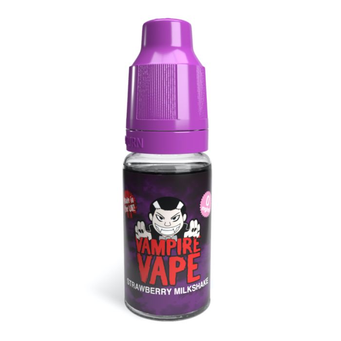 Strawberry Milkshake E-Liquid by Vampire Vape - E-Liquids UK