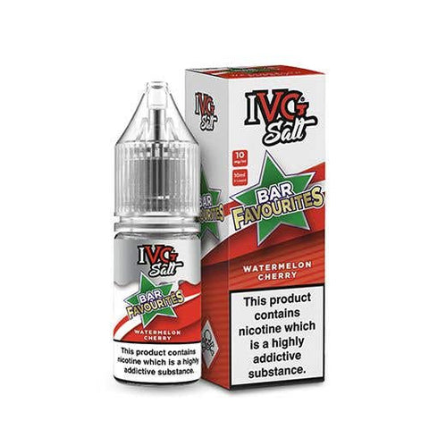 IVG Bar Favourites Watermelon Cherry 10ml Nic Salt