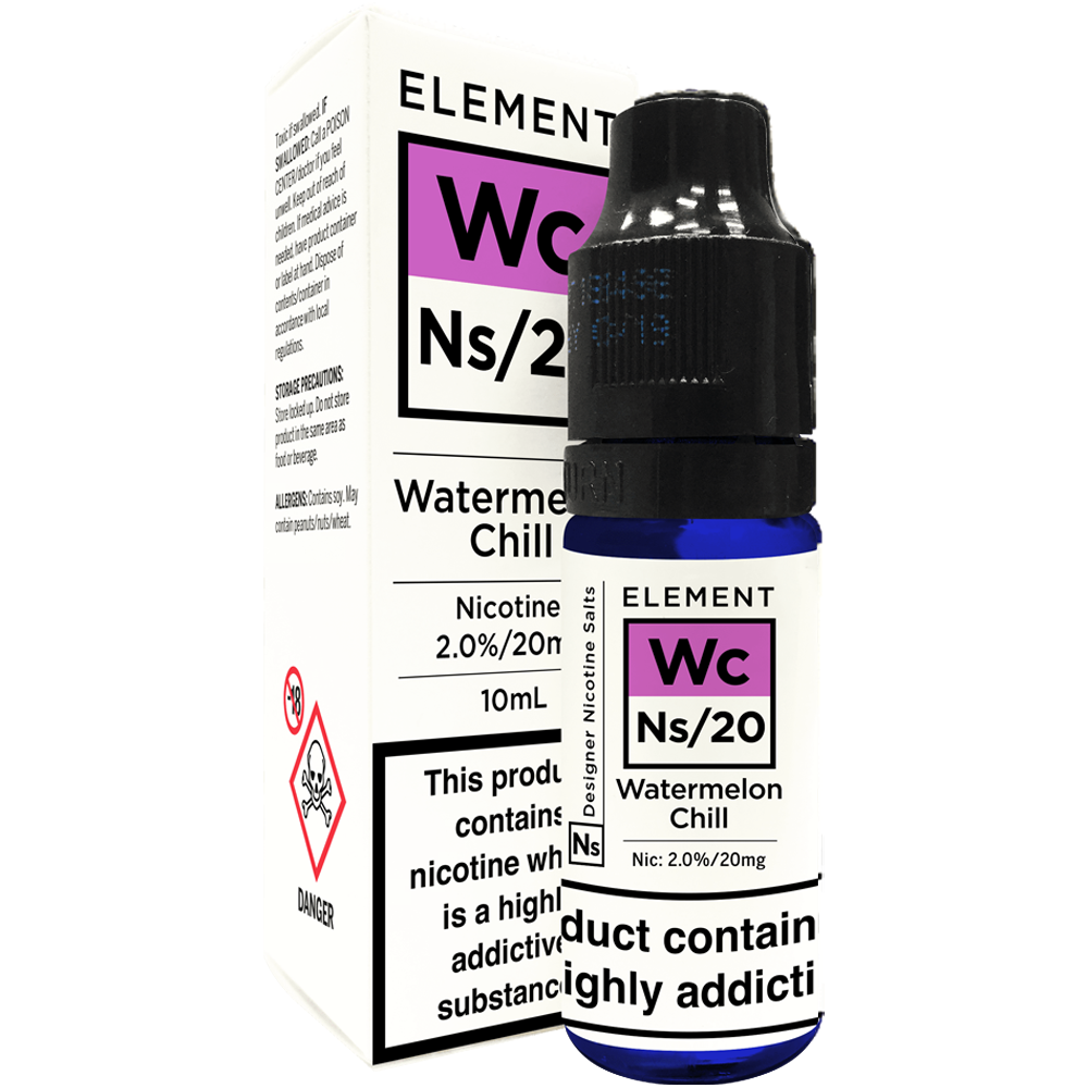 Element Watermelon Chill 10ml Nic Salt E-Liquid
