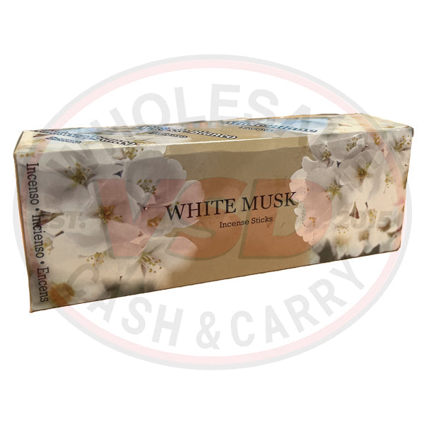 Premium Fragrance Incense Sticks (White Musk)