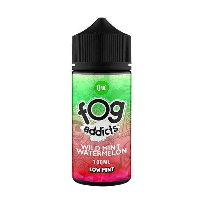 Fog Addicts Wild Mint Watermelon 0mg 100ml Shortfill E-Liquid