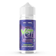Yeti Defrosted Honeydew Blackcurrant 100ml Shortfill