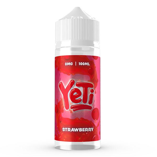 Yeti Defrosted - Strawberry 100ml 0mg Shortfill