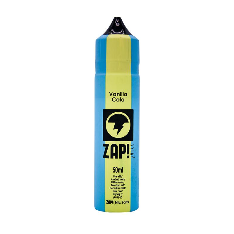 Zap! Juice Vanilla Cola 0mg 50ml Shortfill E-Liquid