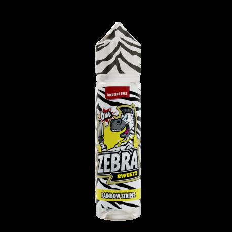 Zebra Juice Zebra Sweets: Rainbow Stripes 0mg 50ml Short Fill E-Liquid