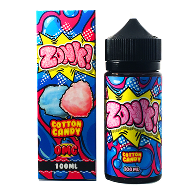 Zonk Cotton Candy 0mg 80ml Shortfill E-Liquid