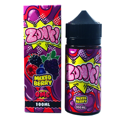 Zonk Mixed Berry 0mg 80ml Shortfill E-Liquid
